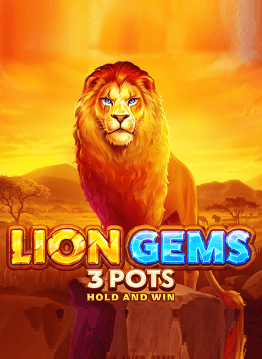 Lion Gems 3 Pots: Hold and Win